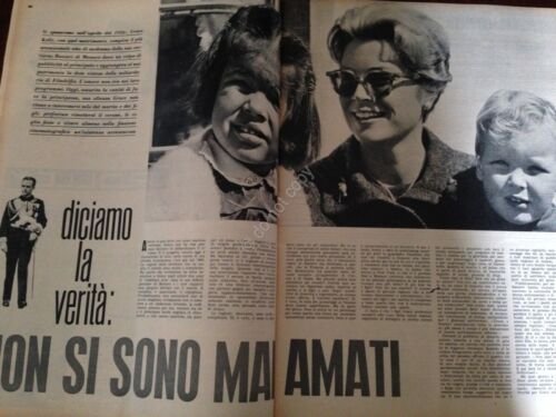 Annabella Rivista Magazine 8 Aprile 1962 n.14 Grace Kelly