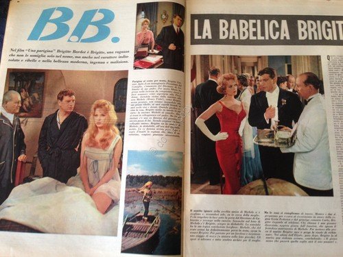 Annabella Rivista Magazine 8 Dicembre 1957 n.49 Brigitte Bardot | Immagine Gallery 2