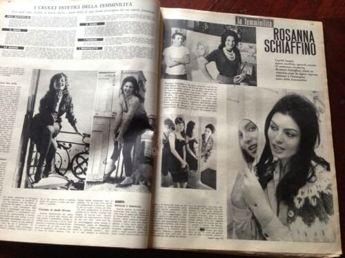 Annabella Rivista Magazine 8 Maggio 1960 N.19 Rosanna Schiaffino Virna …