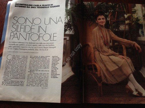 Annabella Rivista Magazine 9 Agosto 1986 n.32 Carla Fracci Abatantuono | Immagine Gallery 3