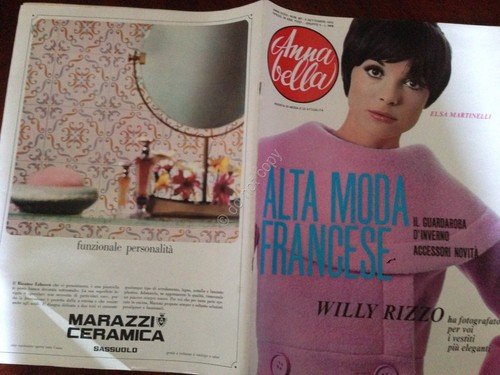 Annabella Rivista Magazine 9 Settembre 1965 n.37 Elsa Martinelli Alta … | Immagine principale