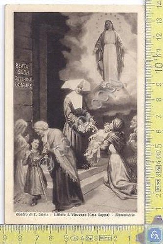 Apparizione della Madonna- Istituto San Vincenzo- lillustrata - 1930 | Immagine principale