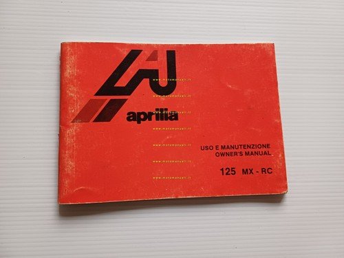 Aprilia 125 RC Enduro - 125 MX Cross 1979 manuale …