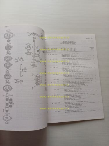 Aprilia 125 RX - Tuareg Rally 1991 catalogo ricambi MOTORE …