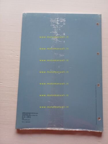 Aprilia 125 Scarabeo 1998 catalogo ricambi TELAIO vers. 01 originale
