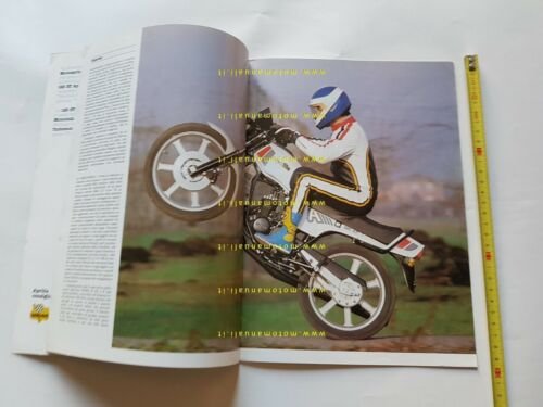 Aprilia 125 ST prova Motosprint 1983 depliant originale