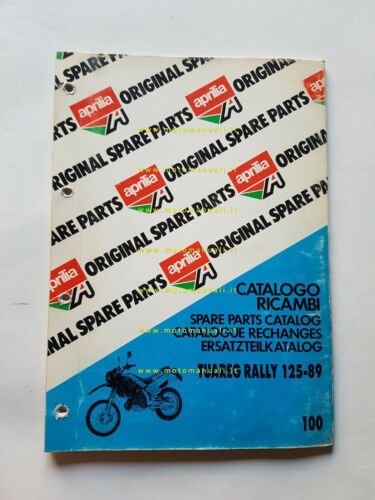Aprilia 125 Tuareg Rally 1989 catalogo ricambi TELAIO originale FRAME …
