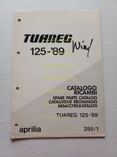 Aprilia 125 Tuareg Wind 1989 VARIANTI catalogo ricambi TELAIO originale