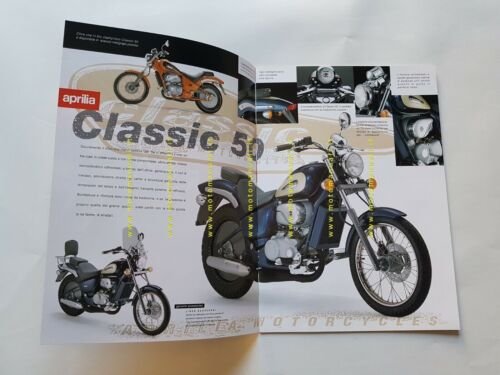 Aprilia 50 Classic - RS - RX 1997 depliant originale …