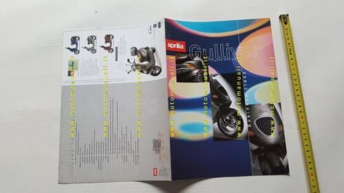 Aprilia 50 Gulliver 1997 depliant volantino scooter originale brochure