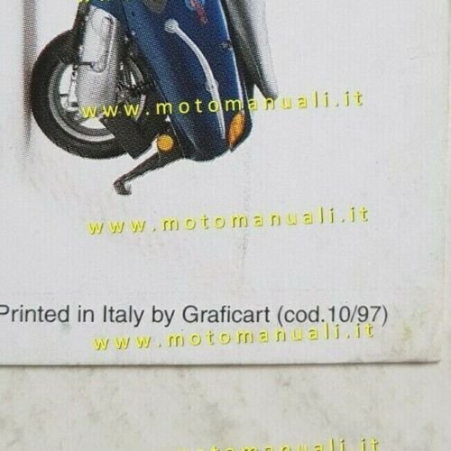 Aprilia 50 Gulliver 1997 depliant volantino scooter originale brochure