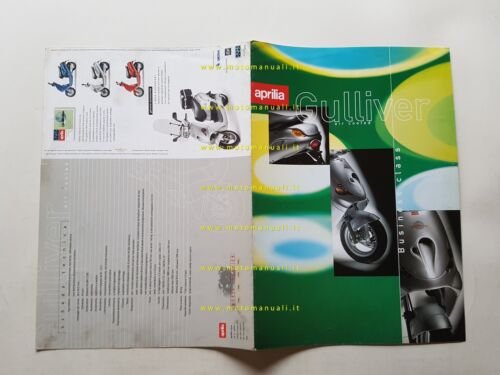 Aprilia 50 Gulliver 1997 depliant volantino scooter originale italiano