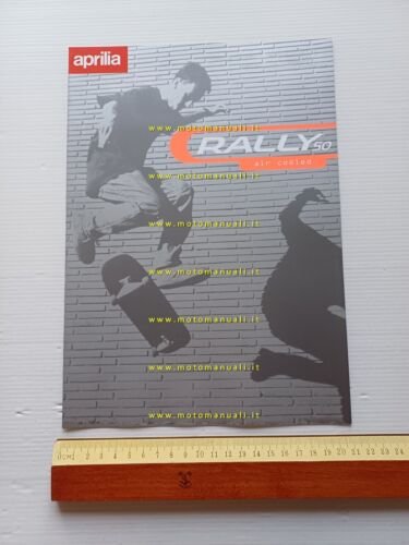 Aprilia 50 Rally Air Cooled 1997 depliant originale italiano