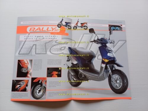 Aprilia 50 Rally Air Cooled 1997 depliant originale italiano