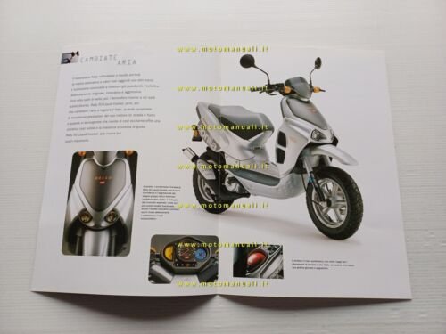 Aprilia 50 Rally Liquid 1996 depliant originale italiano