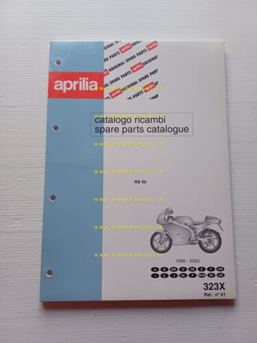 Aprilia 50 RS 1999-2000 catalogo ricambi TELAIO originale vers. 01