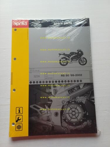 Aprilia 50 RS 1999-2002 catalogo ricambi TELAIO originale vers. 03