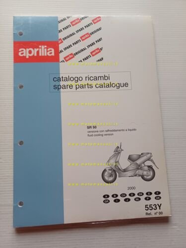 Aprilia 50 SR Acqua 2000 catalogo ricambi TELAIO originale vers. …