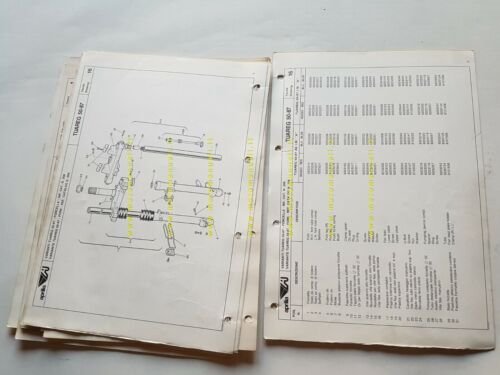 Aprilia 50 Tuareg - ET 1987 catalogo ricambi TELAIO originale …