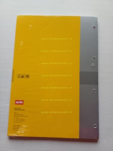 Aprilia 500 Atlantic 2001 catalogo ricambi TELAIO vers. 00 originale