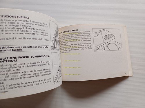 Aprilia AF1 125 1988 manuale uso manutenzione libretto originale