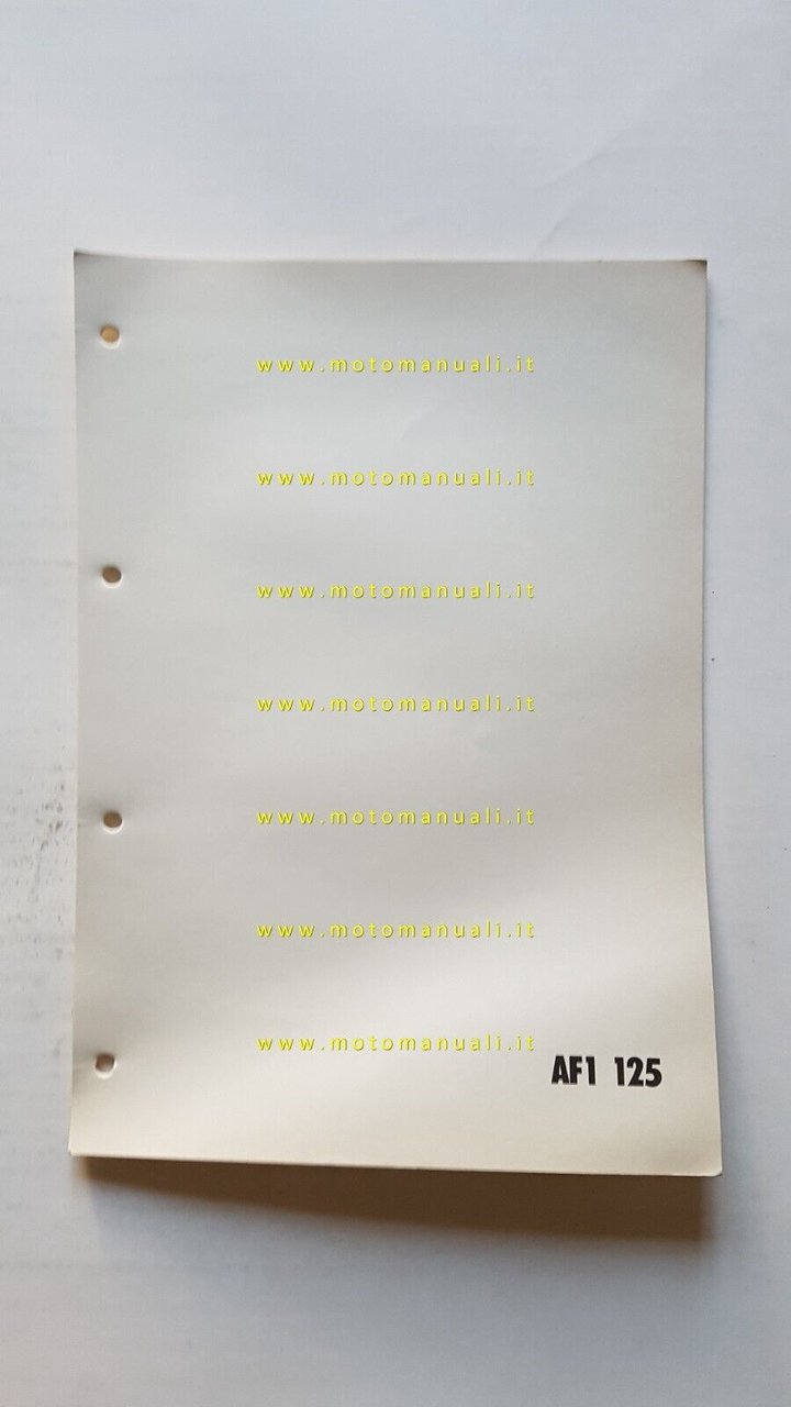 Aprilia AF1 125 catalogo ricambi TELAIO originale Frame parts catalog