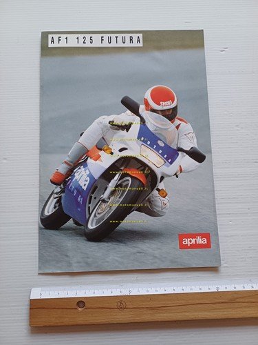 Aprilia AF1 125 Futura 1990 depliant italiano originale