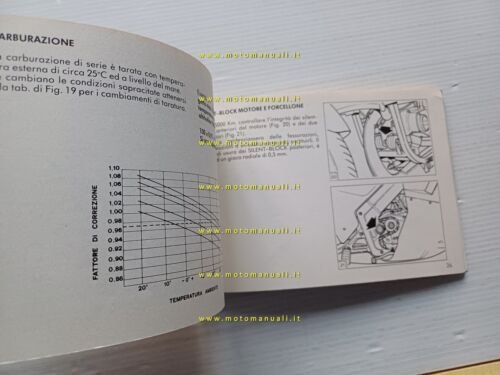 Aprilia AF1 125 manuale uso manutenzione originale italiano