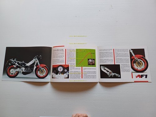 Aprilia AF1 125 Replica 1988 depliant originale italiano