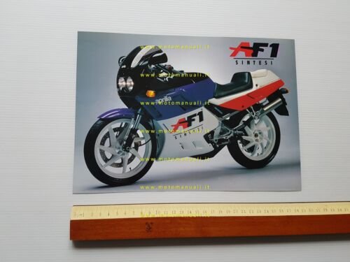 Aprilia AF1 125 Sintesi 1988 depliant originale italiano