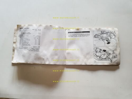 Aprilia AF1 125 Sintesi manuale uso manutenzione libretto ITALIANO originale