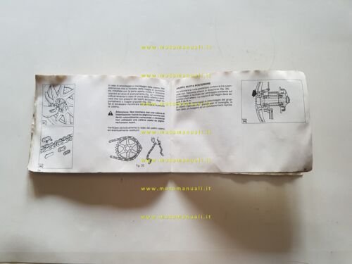 Aprilia AF1 125 Sintesi manuale uso manutenzione libretto ITALIANO originale