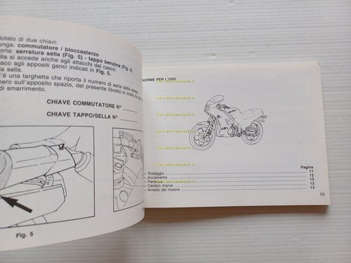 Aprilia AF1 50 - AF1 50 AE 1986 manuale uso …