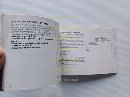 Aprilia AF1 50 1988 manuale uso manutenzione libretto originale