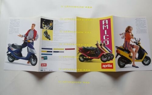 Aprilia Amico 50 1994 depliant scooter originale brochure