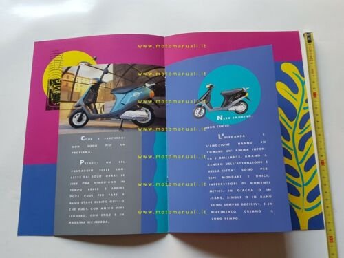 Aprilia Amico 50 depliant scooter originale brochure