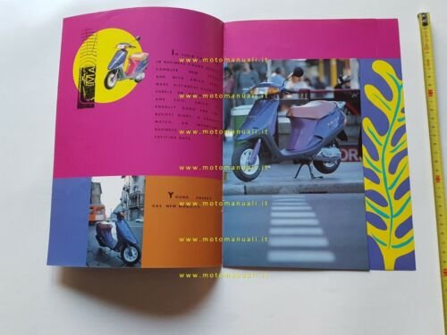Aprilia Amico 50 depliant scooter originale TESTO INGLESE