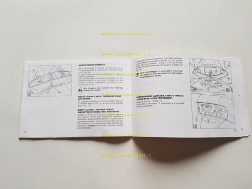 Aprilia Amico 50 GLE-GL-Sportlife'93 manuale uso manutenzione libretto originale