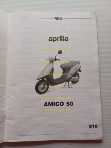 Aprilia Amico 50 manuale officina TELAIO italiano ORIGINALE