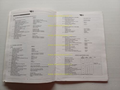 Aprilia Amico 50 manuale officina TELAIO italiano ORIGINALE