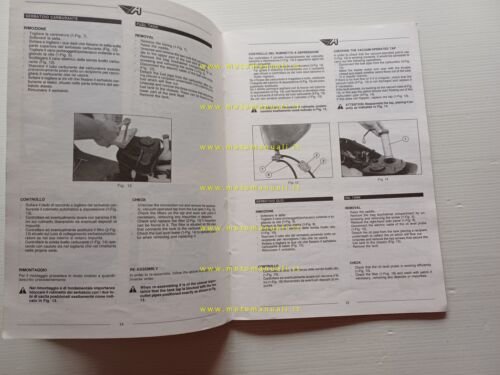 Aprilia Amico 50 manuale officina TELAIO italiano ORIGINALE