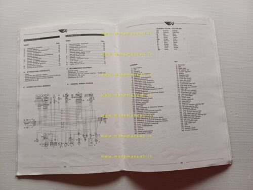 Aprilia Amico 50 manuale officina TELAIO italiano ORIGINALE