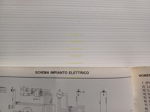 Aprilia AS 125 R 1985 manuale uso manutenzione originale italiano