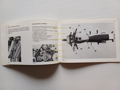 Aprilia AS 125 R 1985 manuale uso manutenzione originale italiano