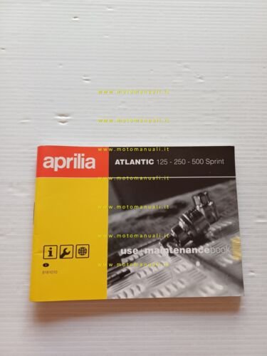 Aprilia Atlantic scooter 125 - 250 - 500 Sprint 2006 …