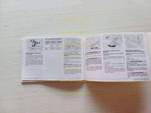 Aprilia Atlantic scooter 125 - 250 2004 manuale uso manutenzione …