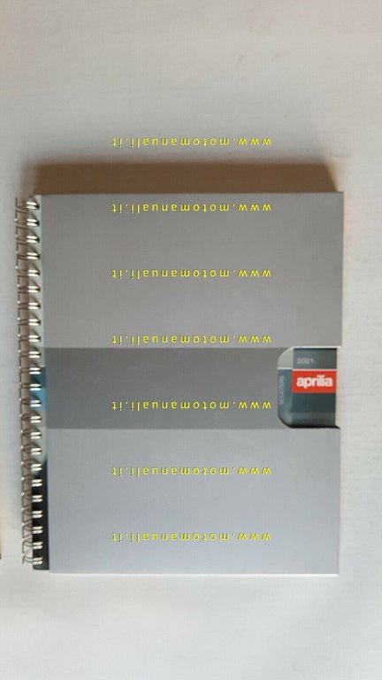 Aprilia cartella stampa modelli moto scooter 2001 originale press kit