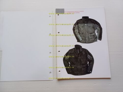 Aprilia catalogo abbigliamento tecnico moto 2000 originale