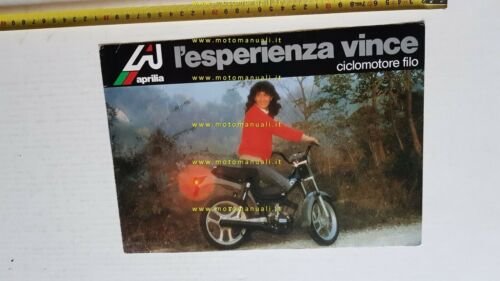 Aprilia Catalogo Modelli Filo 50 1982-83 Tubone depliant originale moto …