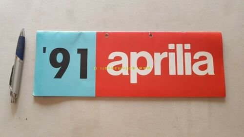 Aprilia catalogo moto tutti modelli 1991 depliant originale production range